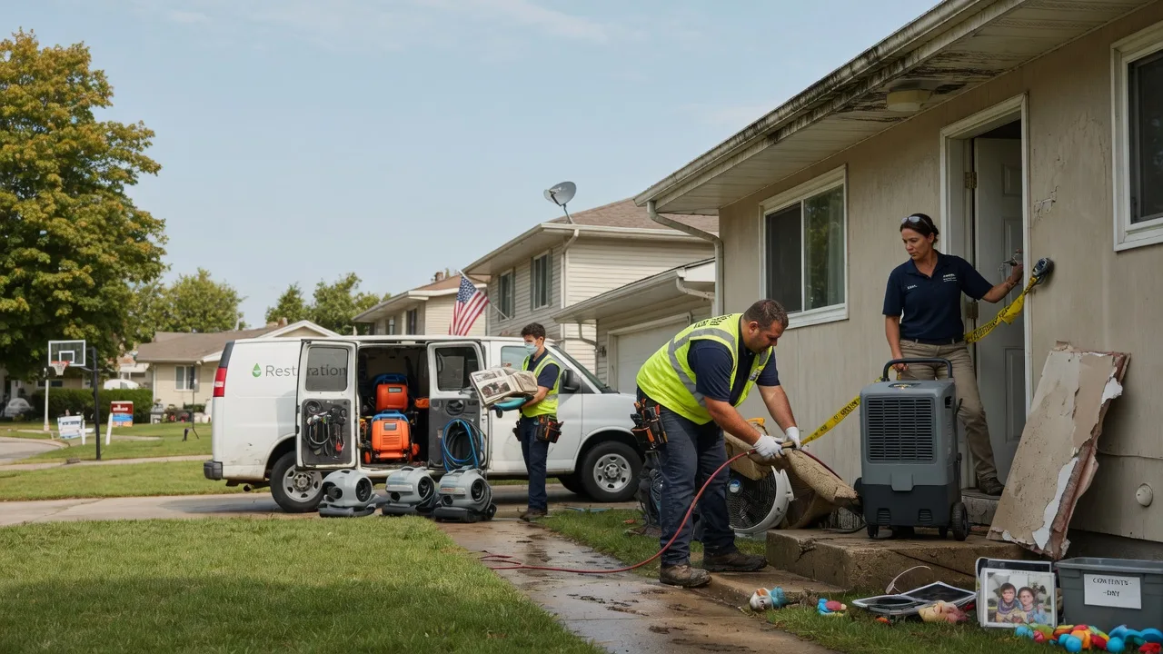 Water Damage Restoration in Nevada, IA near me
